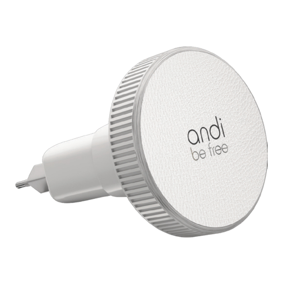 andi wireless travel charger Gebrauchsanleitung