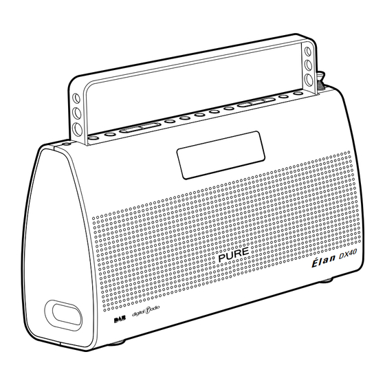 PURE Elan DX40 Bedienungsanleitung