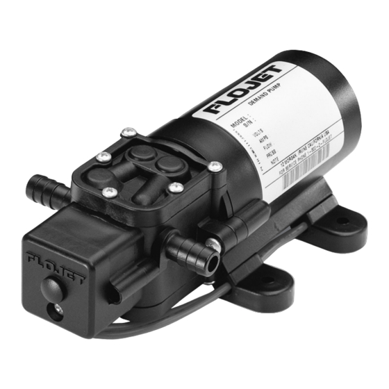 Xylem FLOJET LF-Serie Handbücher