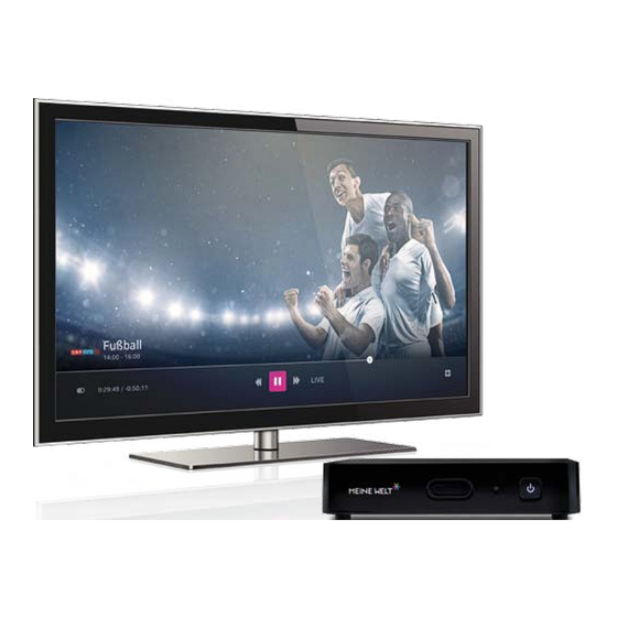 MeineWelt SET-TOP-BOX Bedienungsanleitung