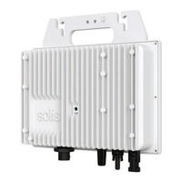 Solis S6-GR1P0.8K-UM Anleitung Zur Schnellinstallation