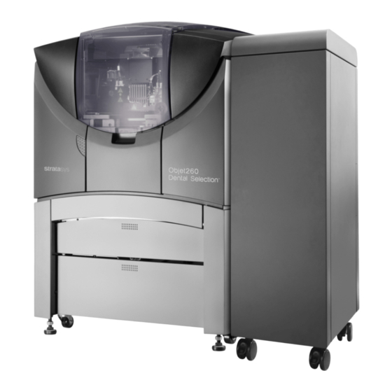 Stratasys Objet260 Connex Benutzerhandbuch