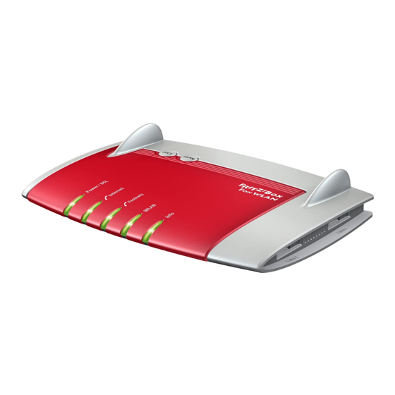 AVM FRITZ!Box FON WLAN 7390 Installationsanleitung