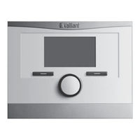 Vaillant calorMATIC 450f - VRC 450f Betriebsanleitung