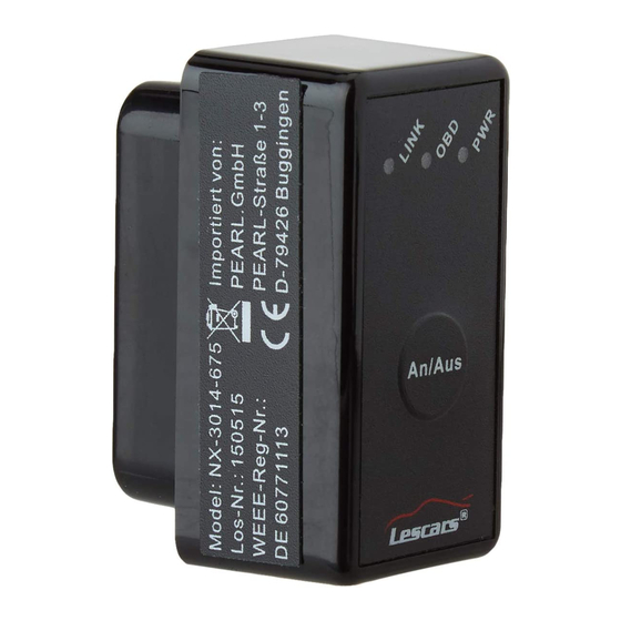 Lescars NX-3014-675 Bedienungsanleitung
