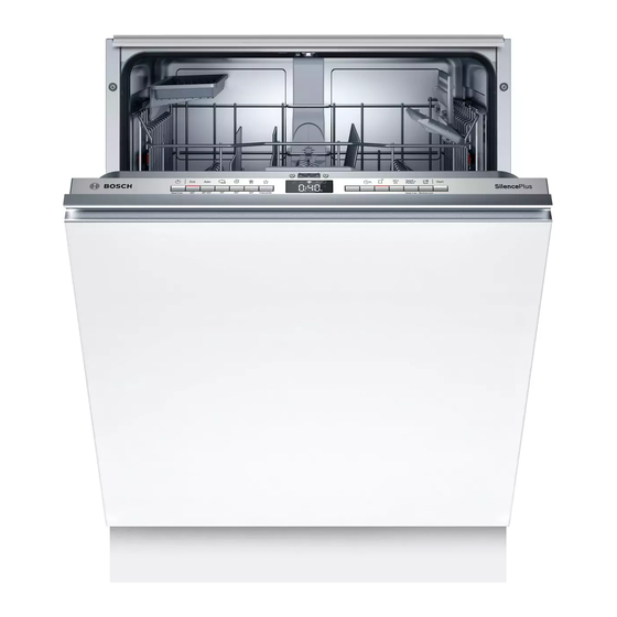 Bosch SMV4HAX08E Gebrauchsanleitung