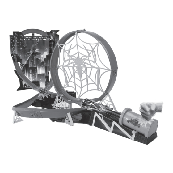 majorette Amazing Spider Man Showdown Track Set Bedienungsanleitung