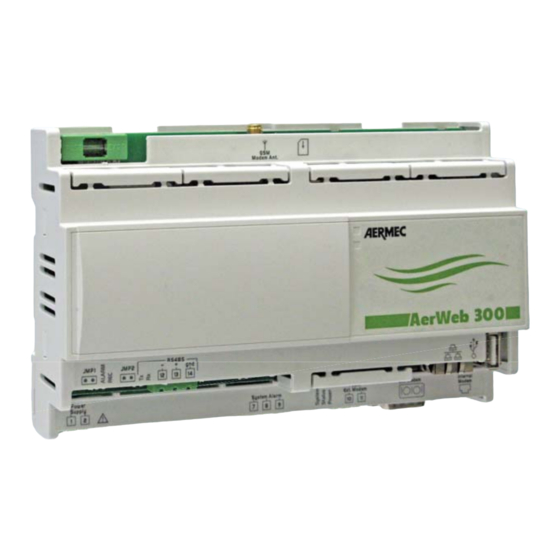 AERMEC AERWEB 300 Installationsanleitung