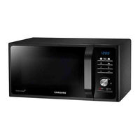 Samsung MG23F301TAK Bedienungsanleitung Mit Zubereitungshinweisen