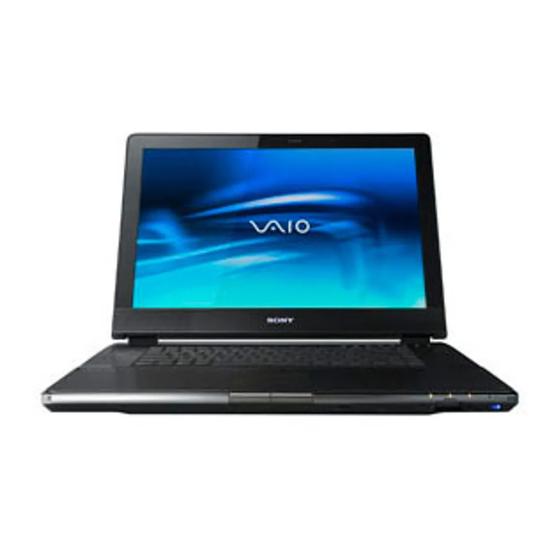 Sony VGN-FE Series Benutzerhandbuch