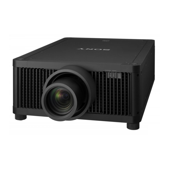 Sony VPL-GTZ380 Hilfe