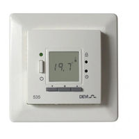 Devi DEVIreg 535 Installationshandbuch