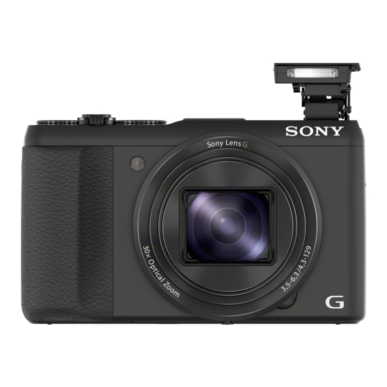 Sony Cyber-shot DSC-HX50 Bedienungsanleitung