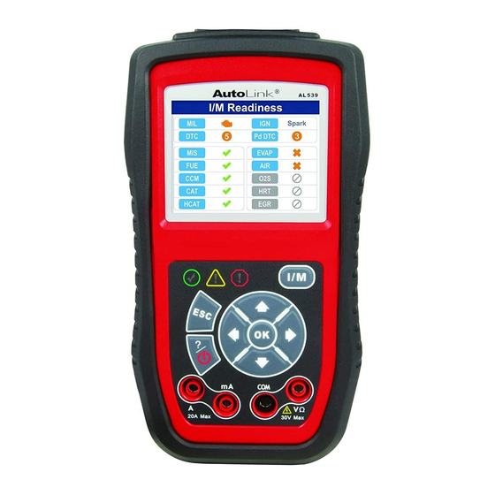 Autel AutoLink AL539 Schnellstartanleitung