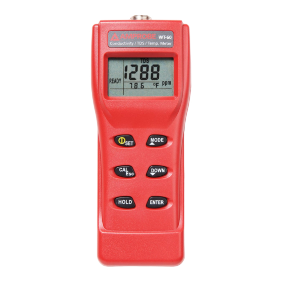 Amprobe WT-60 Bedienungsanleitung