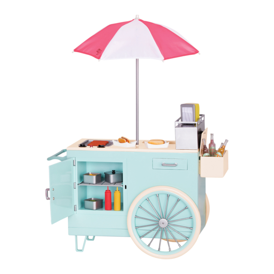Our Generation Retro Hot Dog Cart Anleitung