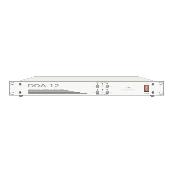 Funk Tonstudiotechnik DDA-12 Einführung