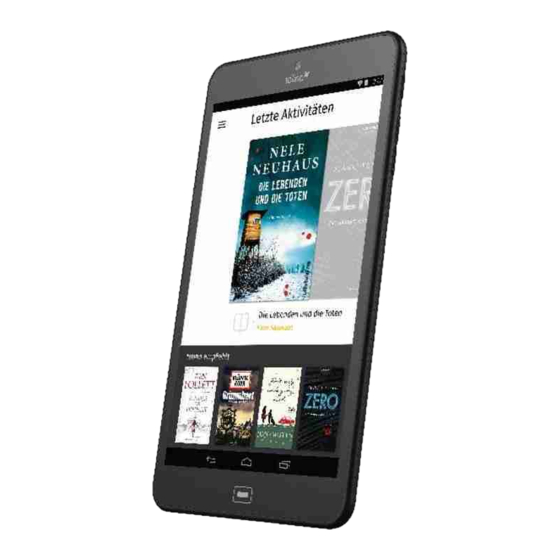 tolino  tab Benutzerhandbuch