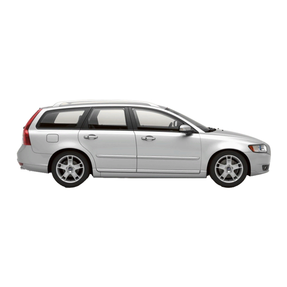 Volvo v50 Bedienungsanleitung