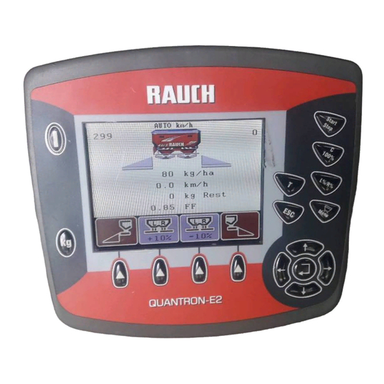 Rauch QUANTRON-E2 Betriebsanleitung