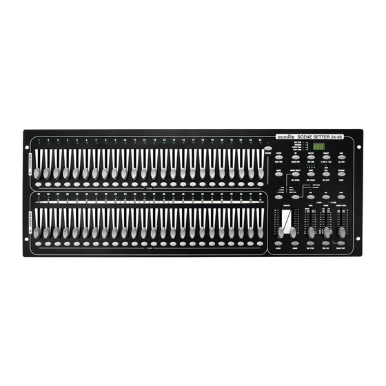 EuroLite DMX Scene Setter 24/48 Bedienungsanleitung