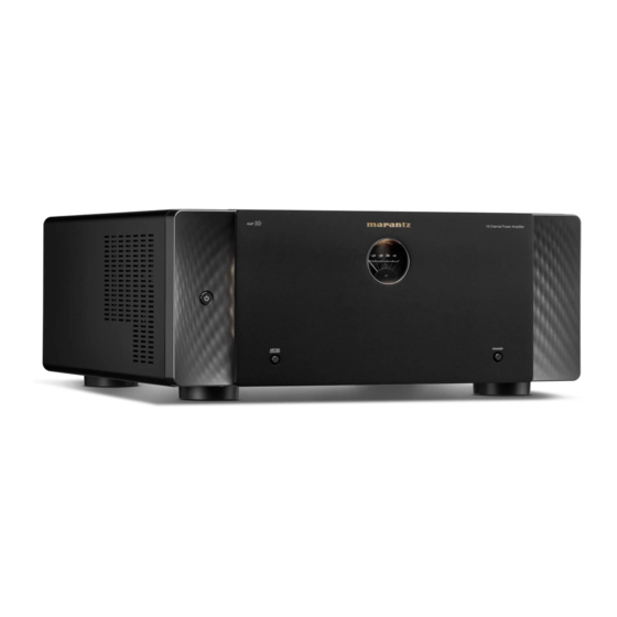 Marantz AMP 10 Bedienungsanleitung