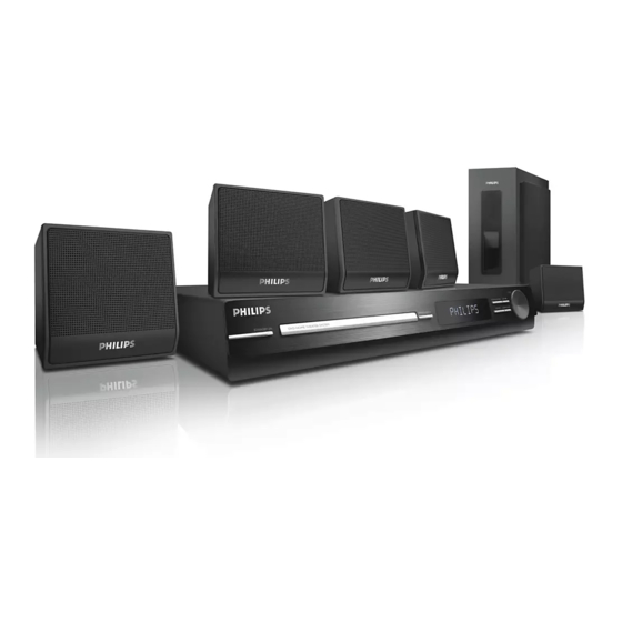 Philips HTS3011 Schnellstartanleitung