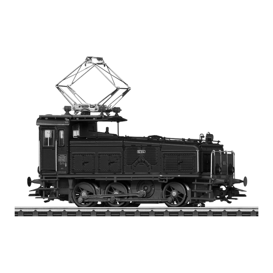 Märklin H0 Ee 3/3 Bedienungsanleitung