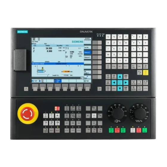 Siemens SINUMERIK 840Di Bedienungsanleitung