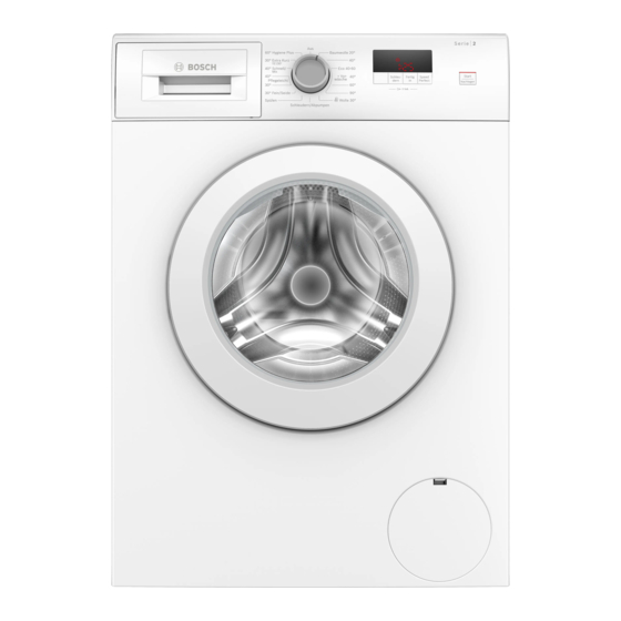 Bosch WAJ28023 Gebrauchs- Und Montageanleitung