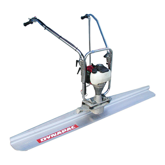 Dynapac BV30 Betriebsanleitung Und Ersatzteilkatalog
