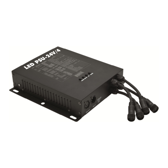 EuroLite LED PSU-24V/4 DC Bedienungsanleitung