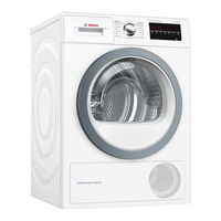 Bosch WTW854F2 Gebrauchs- Und Aufstellanleitung