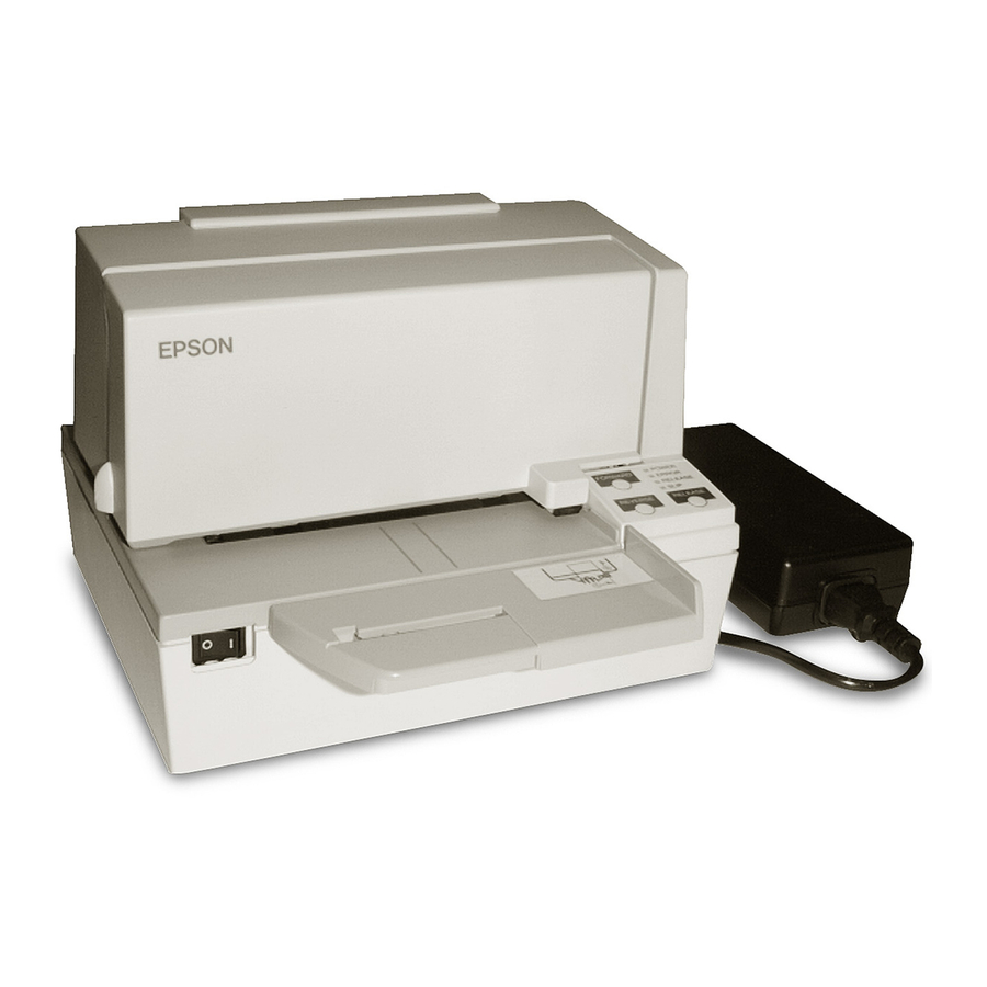 Epson TM-U590 Bedienungsanleitung
