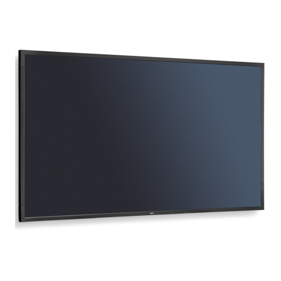 NEC MultiSync V423 Bedienungsanleitung