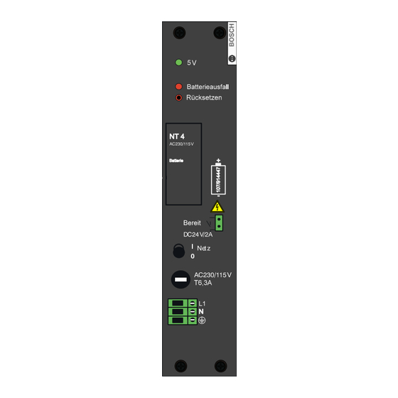 Bosch CL550 Softwarehandbuch