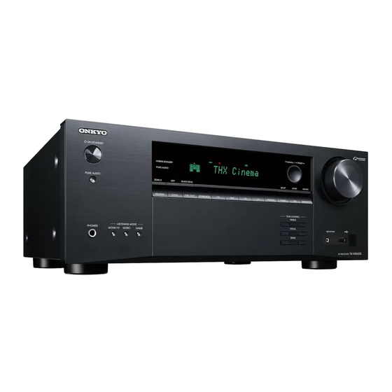 Onkyo TX-NR6100M2 Bedienungsanleitung