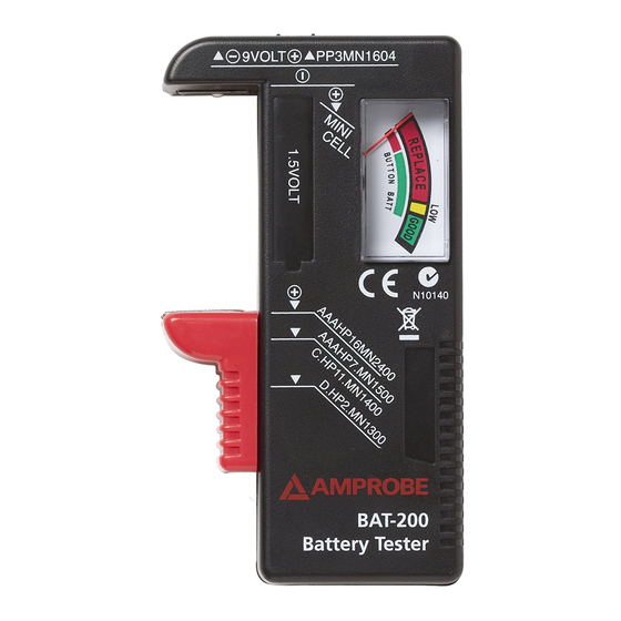 Amprobe BAT-200 Bedienungshandbuch