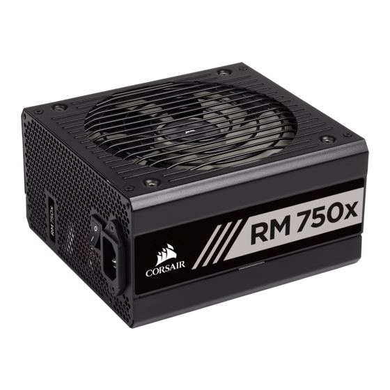 Corsair RM750x Handbücher