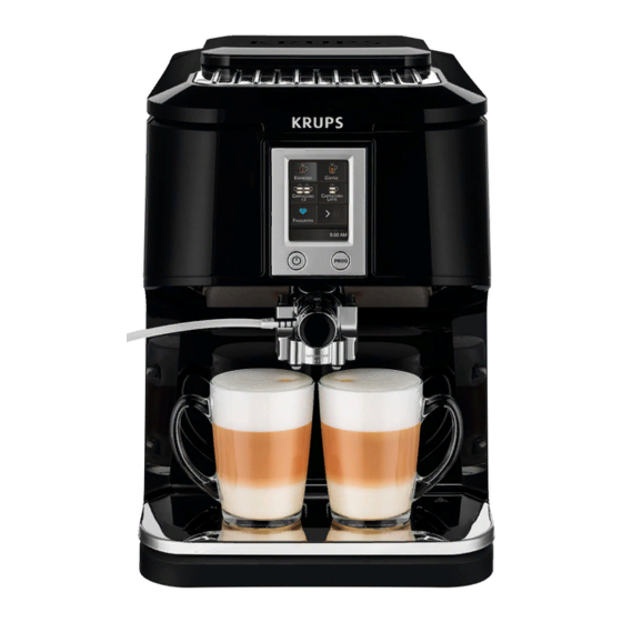 Krups ESPRESSO AUTOMATIC EA88 Serie Bedienungsanleitung