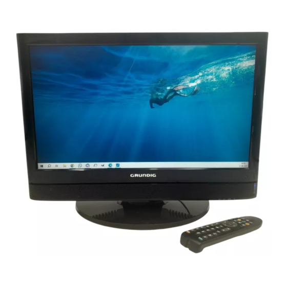 Grundig 22 VLC 2103 C Bedienungsanleitung