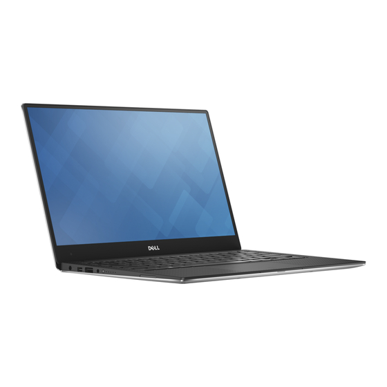 Dell XPS 13 Bedienungsanleitung