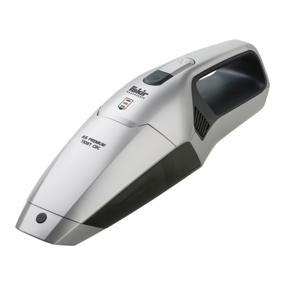 Fakir AS Premium 1108 T-CBC Bedienungsanleitung