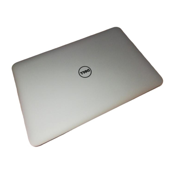 Dell XPS 13 Einrichtung Und Technische Daten