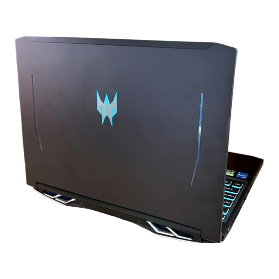Predator Helios 300 Benutzerhandbuch