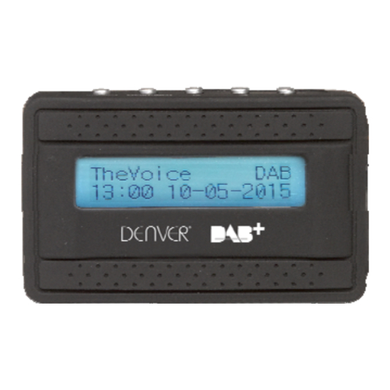 Denver DAB-10 Bedienungsanleitung