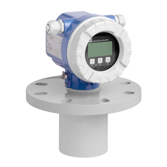 Endress+Hauser Prosonic M FMU40 Technische Information