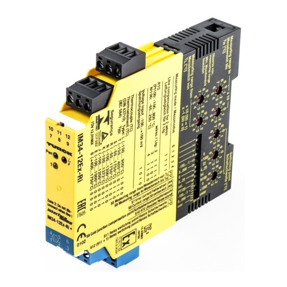 turck IM34-11Ex-i Handbuch