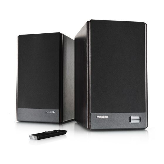 Microlab SOLO6C Bedienungsanleitung