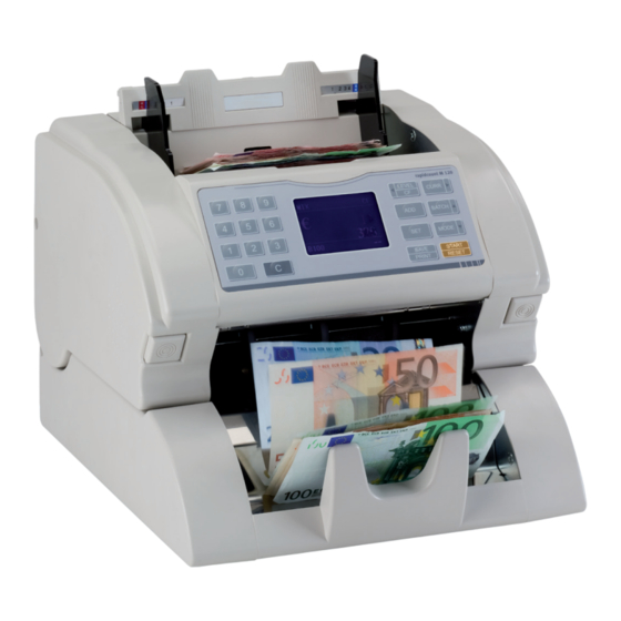 ratiotec rapidcount M 120 Bedienungsanleitung